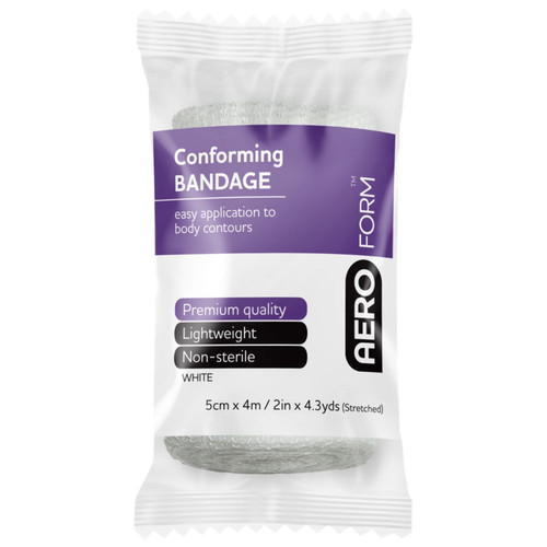 AEROFORM Conforming Bandage 5cm x 4M Wrap/12 AEROFORM Conforming Bandage 5cm x 4M Wrap/12