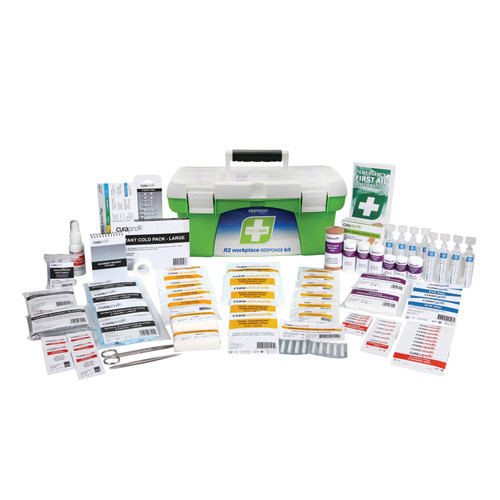 First Aid Kit, R2, Workplace Response Kit, 1 Tray Plastic Po First Aid Kit, R2, Workplace Response Kit, 1 Tray Plastic Po