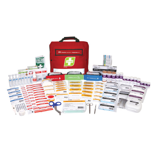 First Aid Kit, R3, Trauma Emergency Response Kit, Soft Pack First Aid Kit, R3, Trauma Emergency Response Kit, Soft Pack