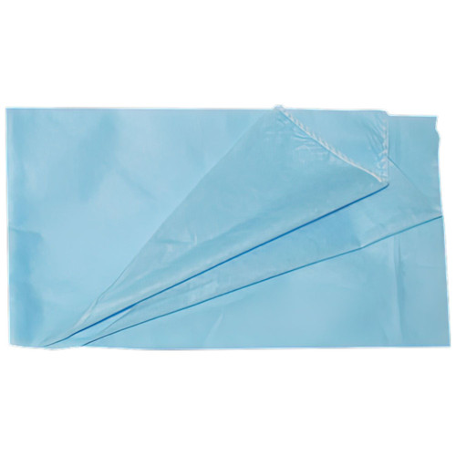 Disposable Blue Spunbond Pillow Case 53 x 45cm Disposable Blue Spunbond Pillow Case 53 x 45cm