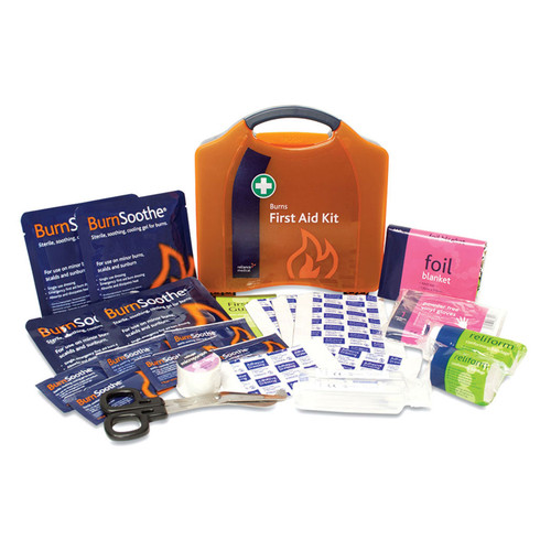 Emergency Burns Kit, Plastic Portable 