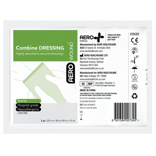 AEROWOUND Combine Dressing 20 x 91cm AEROWOUND Combine Dressing 20 x 91cm