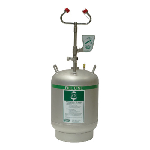 Pratt Portable Pressurised Twin Eye Wash Station - 45 Litre Pratt Portable Pressurised Twin Eye Wash Station - 45 Litre