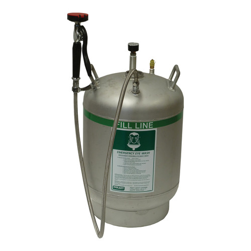 Pratt Portable Pressurised Hand Held Eye Wash Station - 45 Litre Pratt Portable Pressurised Hand Held Eye Wash Station - 45 Litre