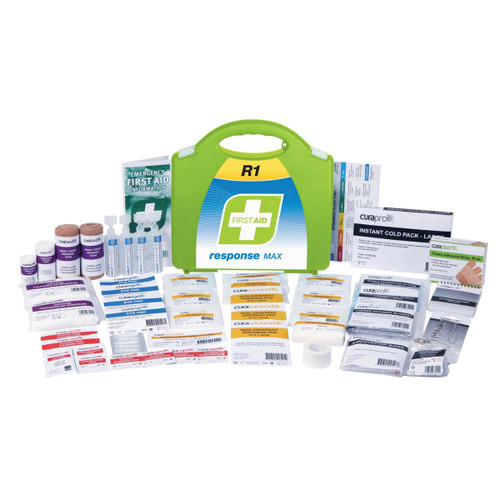 First Aid Kit, R1, Response Max, Plastic Portable First Aid Kit, R1, Response Max, Plastic Portable