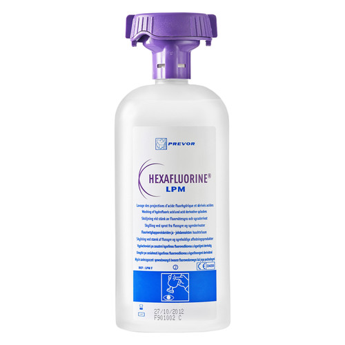 Prevor HEXAFLUORINE® Solution LPMF 500ml Eyewash Bottle Prevor HEXAFLUORINE® Solution LPMF 500ml Eyewash Bottle