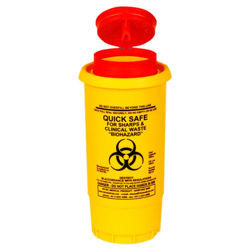 AEROHAZARD Sharps Disposal Container 500mL AEROHAZARD Sharps Disposal Container 500mL