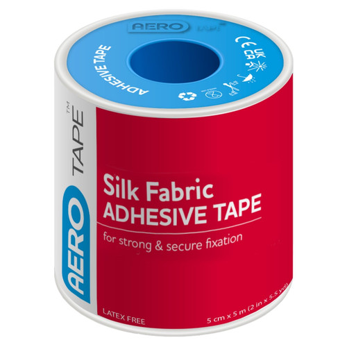 AEROTAPE Silk Fabric Adhesive Tape 5cm x 5M AEROTAPE Silk Fabric Adhesive Tape 5cm x 5M