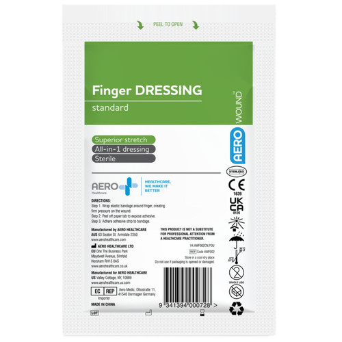 AEROWOUND Finger Dressing Bag/50 AEROWOUND Finger Dressing Bag/50