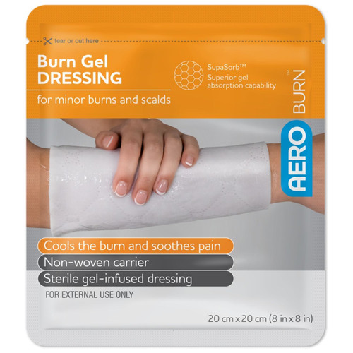 AEROBURN Burn Gel Dressing 20 x 20cm AEROBURN Burn Gel Dressing 20 x 20cm