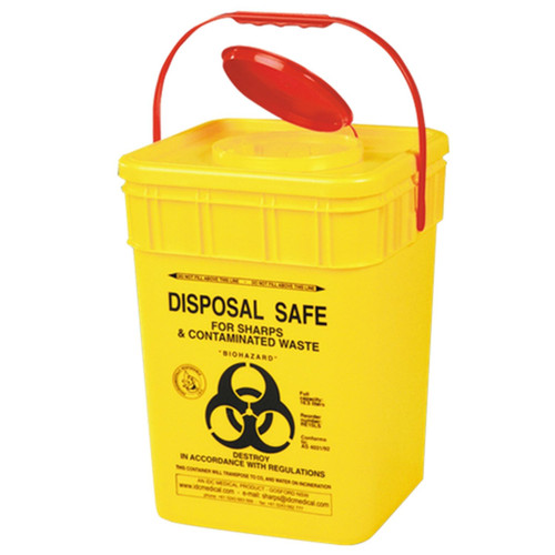 AEROHAZARD Sharps Disposal Container 17.5L AEROHAZARD Sharps Disposal Container 17.5L