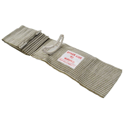 FIRSTCARE Military Trauma & Hemorrhage Control Bandage 10 x 17cm (Green) FIRSTCARE Military Trauma & Hemorrhage Control Bandage 10 x 17cm (Green)