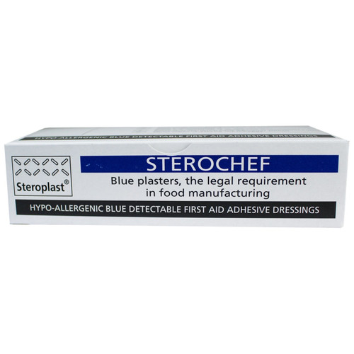 AEROPLAST Premium Detectable Finger Extension Plasters 16 x 2cm Box/50 