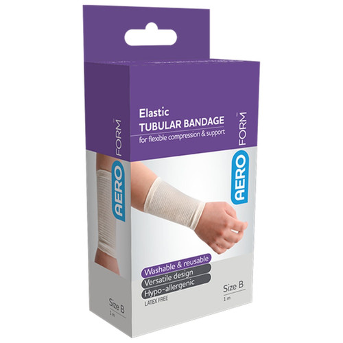 AEROFORM Size B Small Limbs Elastic Tubular Bandage 6.5cm x 1M AEROFORM Size B Small Limbs Elastic Tubular Bandage 6.5cm x 1M