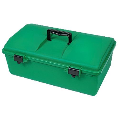 AEROCASE Green Plastic Tacklebox with 1 Liftout Tray 30 x 46.5 x 18cm AEROCASE Green Plastic Tacklebox with 1 Liftout Tray 30 x 46.5 x 18cm