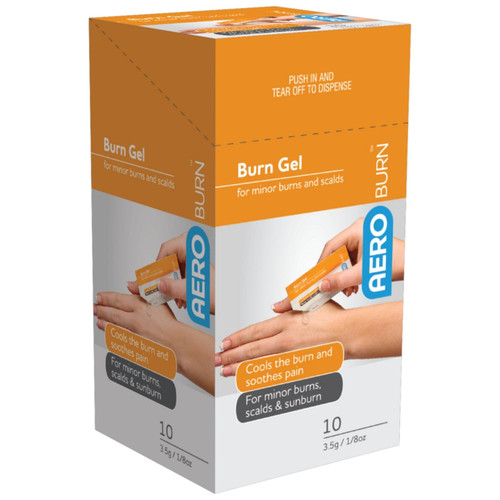 AEROBURN Burn Gel Sachet 3.5g pack/10 AEROBURN Burn Gel Sachet 3.5g pack/10