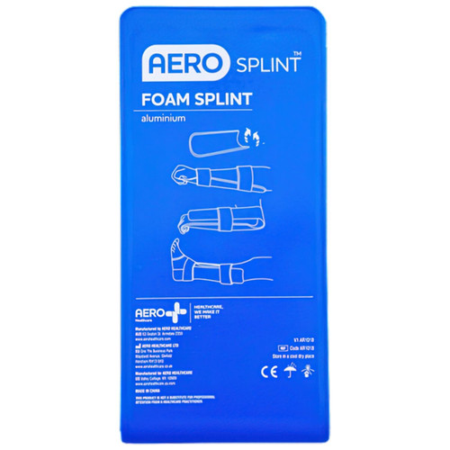 AEROSPLINT Folded Aluminium Foam Splint 90 x 11cm AEROSPLINT Folded Aluminium Foam Splint 90 x 11cm