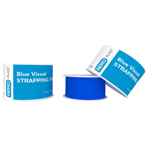 AEROPLAST Visual Strapping Tape 2.5cm x 5M Box/12 AEROPLAST Visual Strapping Tape 2.5cm x 5M Box/12