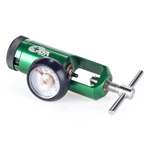 Oxygen Regulator 0-15LPM 1 HP Outlets 