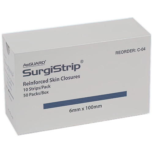 AEROPLAST Wound Closure Strips 6 x 100mm Box/50 (10 strips/card) AEROPLAST Wound Closure Strips 6 x 100mm Box/50 (10 strips/card)