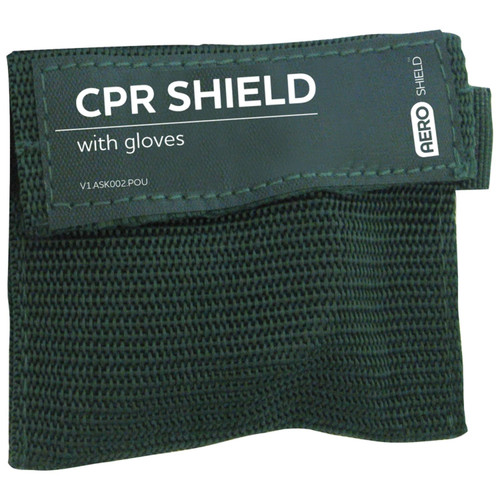 AEROSHIELD Key Ring CPR Face Shield + Gloves AEROSHIELD Key Ring CPR Face Shield + Gloves