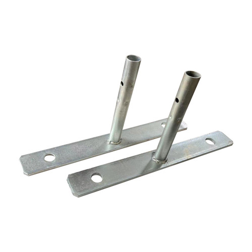 Construktor Galvanised Crowd Control Barrier Feet - Set of 2 Construktor Galvanised Crowd Control Barrier Feet - Set of 2