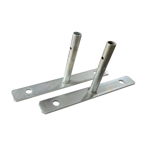 Construktor Galvanised Crowd Control Barrier Foot With Pin BF-6020