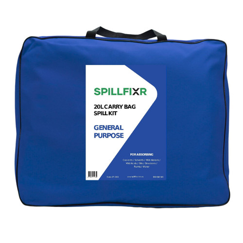 Spillfixr 20 Litre Carry Bag Spill Kit - General Purpose SF-2002