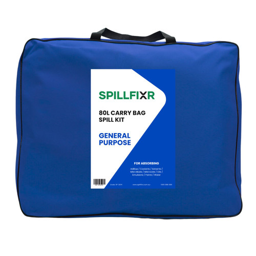 Spillfixr 80 Litre Carry Bag Spill Kit - General Purpose Spillfixr 80 Litre Carry Bag Spill Kit - General Purpose