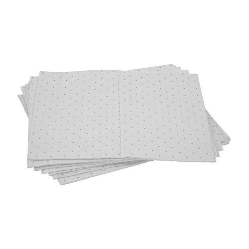Spillfixr Oil & Fuel Absorbent Midweight Pad 50cm x 40cm - 10 Pack Spillfixr Oil & Fuel Absorbent Midweight Pad 50cm x 40cm - 10 Pack
