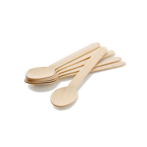 Wooden Teaspoon 110mm - Pack of 100 Wooden Teaspoon 110mm - Pack of 100