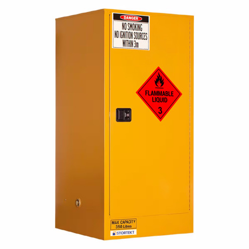 Stortekt 350L Flammable Liquid Vertical Storage Cabinet Stortekt 350L Flammable Liquid Vertical Storage Cabinet