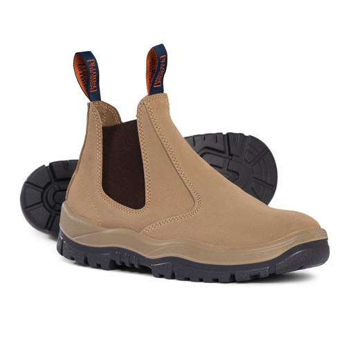 Mongrel Wheat Suede Elastic Sided Boot - Trade Series Mongrel Wheat Suede Elastic Sided Boot - Trade Series