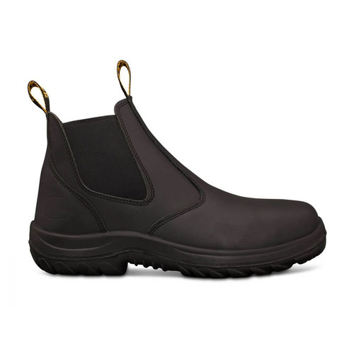 Oliver Black Elastic Sided Safety Boot Oliver Black Elastic Sided Safety Boot