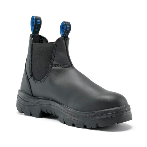 Steel Blue Hobart Elastic Sided Safety Boot - Black Steel Blue Hobart Elastic Sided Safety Boot - Black