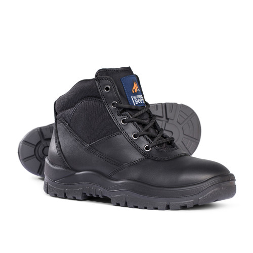 Mongrel Black Lace Up Boot - Premium Series Mongrel Black Lace Up Boot - Premium Series