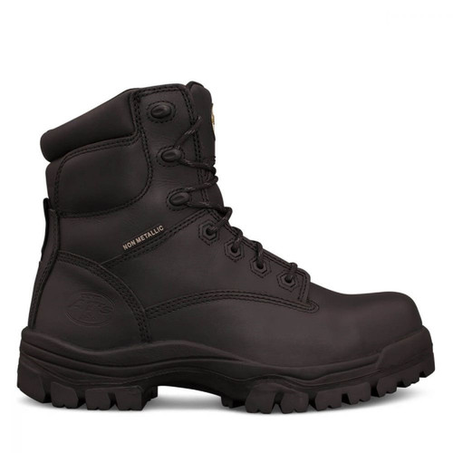 Oliver Black 150mm Safety Boot, Lace Up, Composite Toe Cap Oliver Black 150mm Safety Boot, Lace Up, Composite Toe Cap