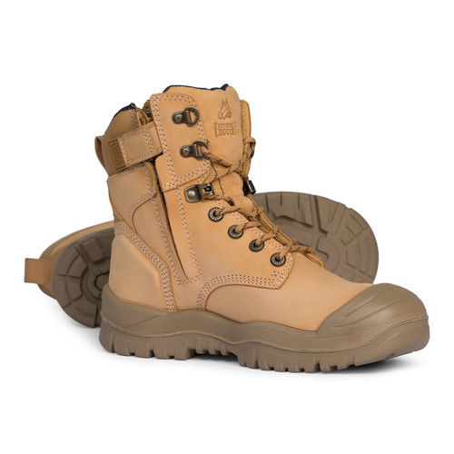 Mongrel Wheat High Leg ZipSider Boot - Rubber Series Mongrel Wheat High Leg ZipSider Boot - Rubber Series