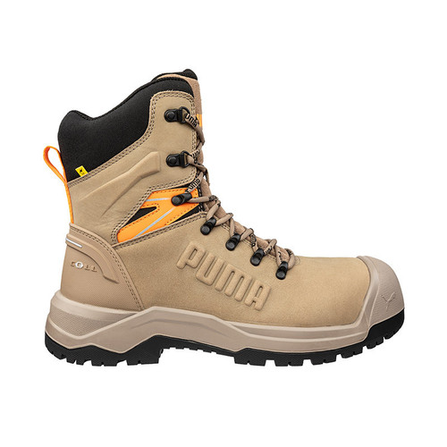 Puma Iron HD 8-inch Stone Side Zip Safety Boots Puma Iron HD 8-inch Stone Side Zip Safety Boots