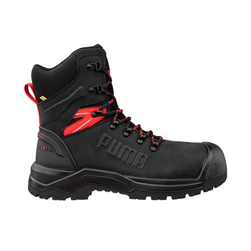 Puma Iron HD 8-inch Black Side Zip Safety Boots Puma Iron HD 8-inch Black Side Zip Safety Boots