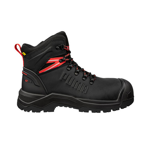 Puma Iron HD Mid Cut Black Side Zip Safety Boots Puma Iron HD Mid Cut Black Side Zip Safety Boots