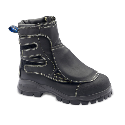 Blundstone Black Flame Retardant Smelter Boot with Met Guard/ Scuff Cap Blundstone Black Flame Retardant Smelter Boot with Met Guard/ Scuff Cap