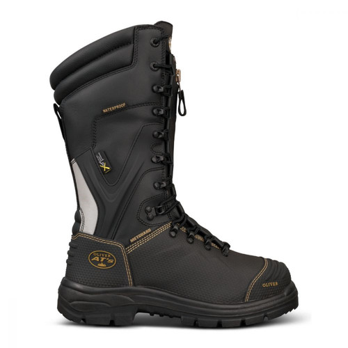 Oliver Black 350mm Waterproof, Leather, Mining Boot Oliver Black 350mm Waterproof, Leather, Mining Boot