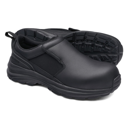 Blundstone Womens Slip On Safety Shoes - Black Blundstone Womens Slip On Safety Shoes - Black