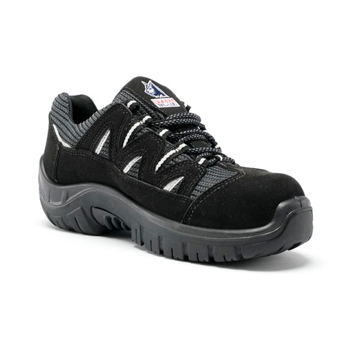Steel Blue Adelaide Sports Lace Up Safety Shoe - Black Steel Blue Adelaide Sports Lace Up Safety Shoe - Black