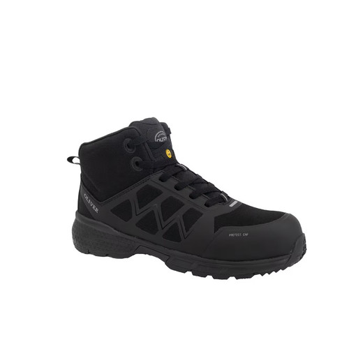 Oliver Black Mid Cut Safety Jogger - Non Metallic Toe Cap 