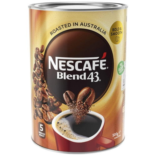 Nescafe Blend 43 Instant Coffee Tin - 500G Nescafe Blend 43 Instant Coffee Tin - 500G