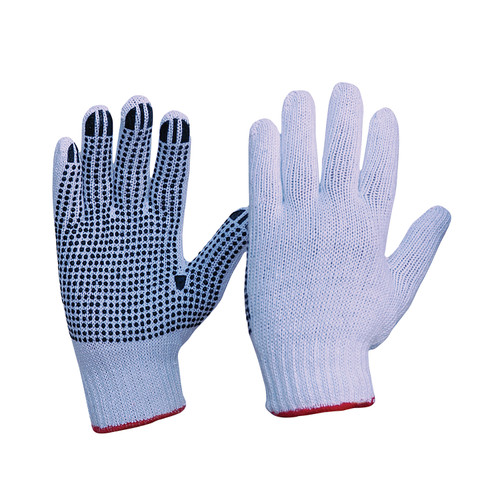 ProChoice Knitted Poly/Cotton With PVC Dots Gloves - Ladies ProChoice Knitted Poly/Cotton With PVC Dots Gloves - Ladies