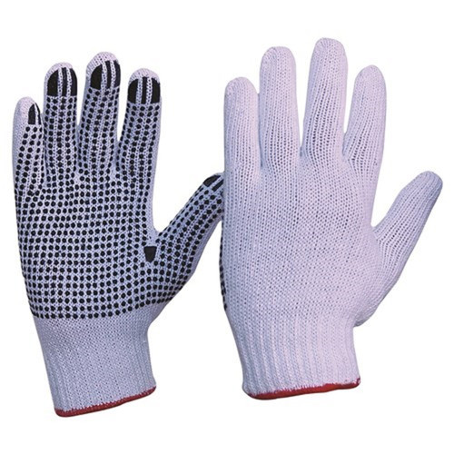 ProChoice Knitted Poly/Cotton Gloves with PVC Dots - Mens ProChoice Knitted Poly/Cotton Gloves with PVC Dots - Mens