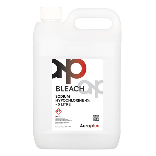 Auraplus Liquid Bleach 4% - 5 Litre Auraplus Liquid Bleach 4% - 5 Litre
